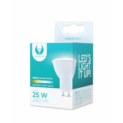Żarówka LED FOREVER LIGHT RTV003437 3W GU10