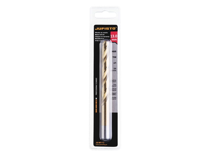 Wiertło do metalu HSS-G TIN 13,0 x 151 mm (1 szt.) JUFISTO