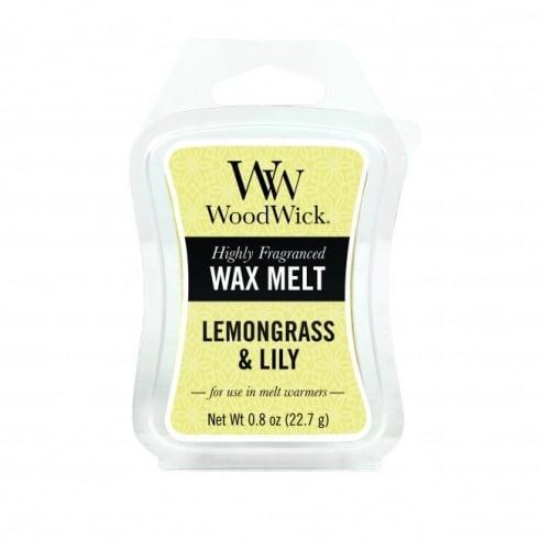 WoodWick - Wosk zapachowy Lemongrass & Lilly 10h