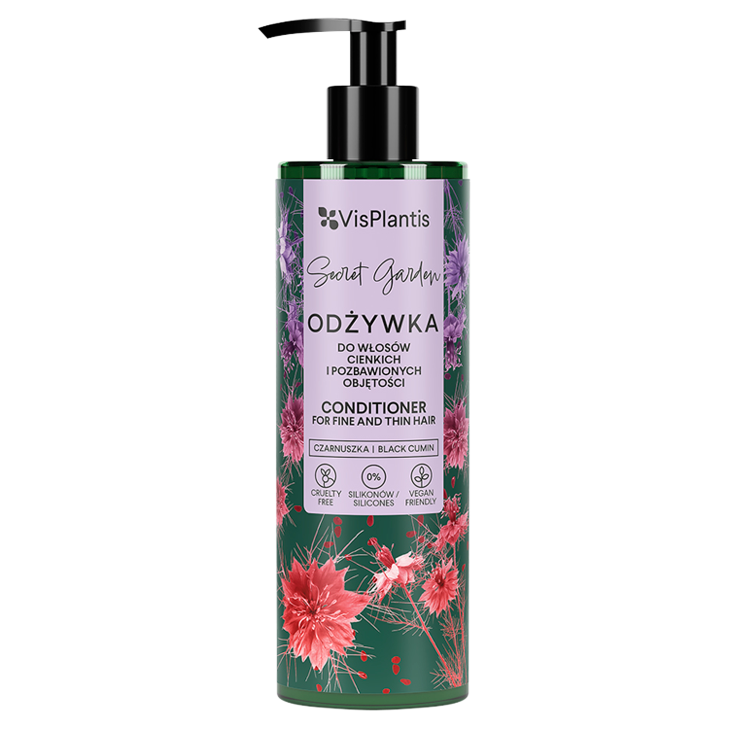 Vis Plantis Odżywka Do Włosów Cienkich I Pozbawionych Objętości 400 Ml