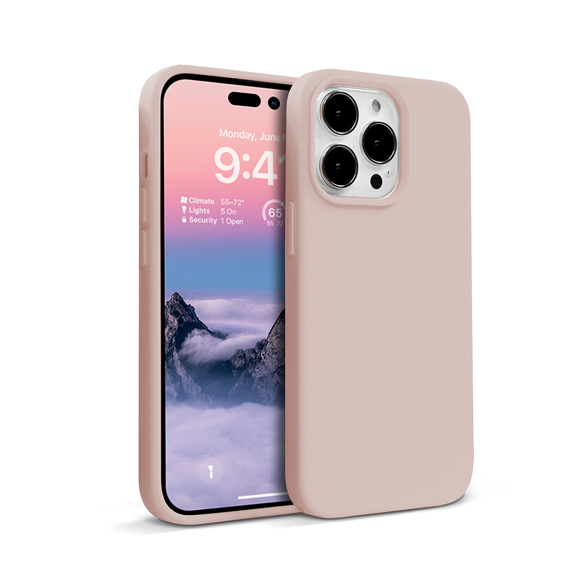 Etui CRONG Color Cover do iPhone 14 Pro Max Piaskowy róż