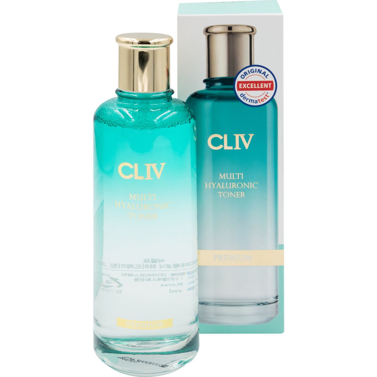 CLIV nawadniający tonik do twarzy z kwasem hialuronowym, 150 ml