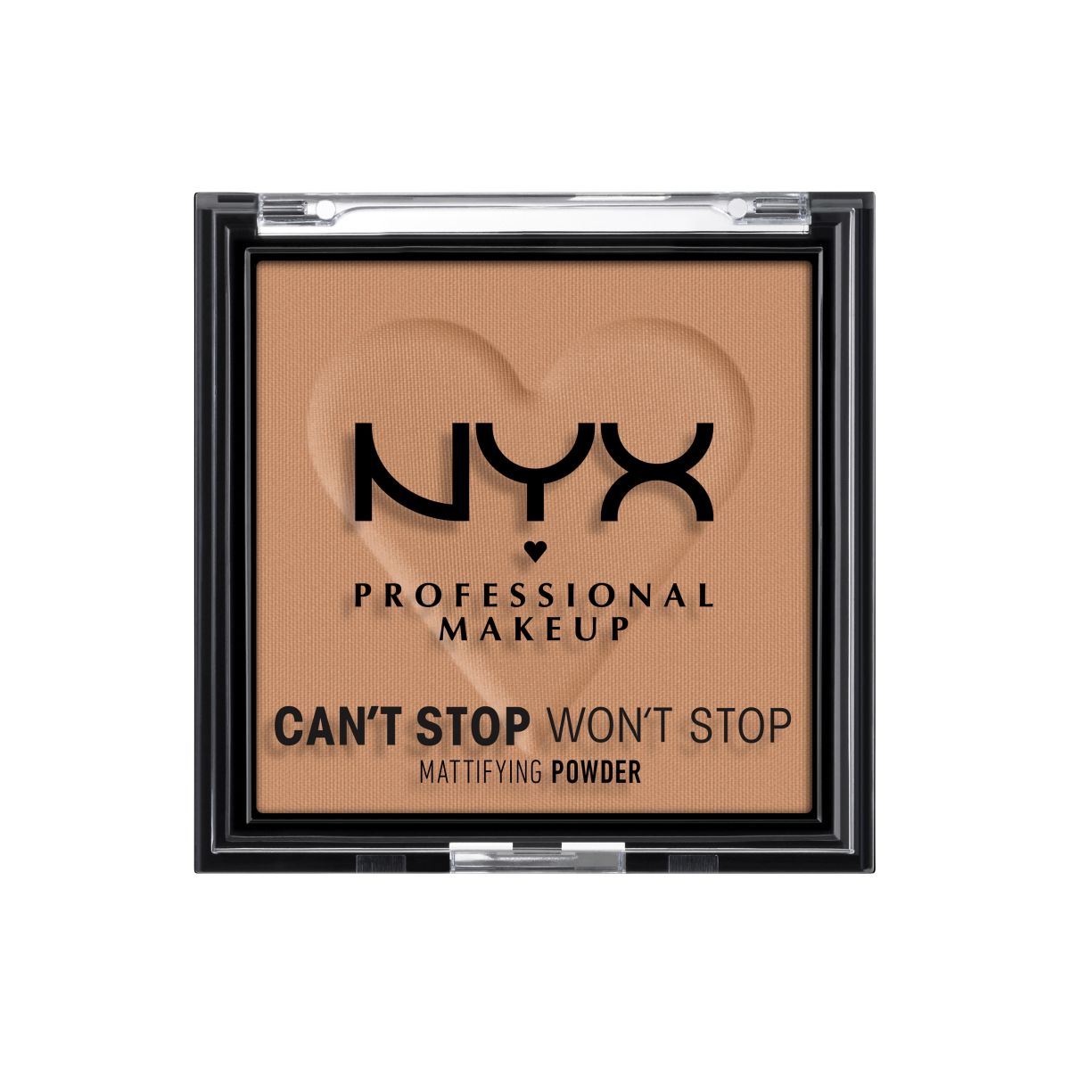 NYX Professional Makeup Can't Stop Won't Stop matujący puder do twarzy 07 caramel, 6 g