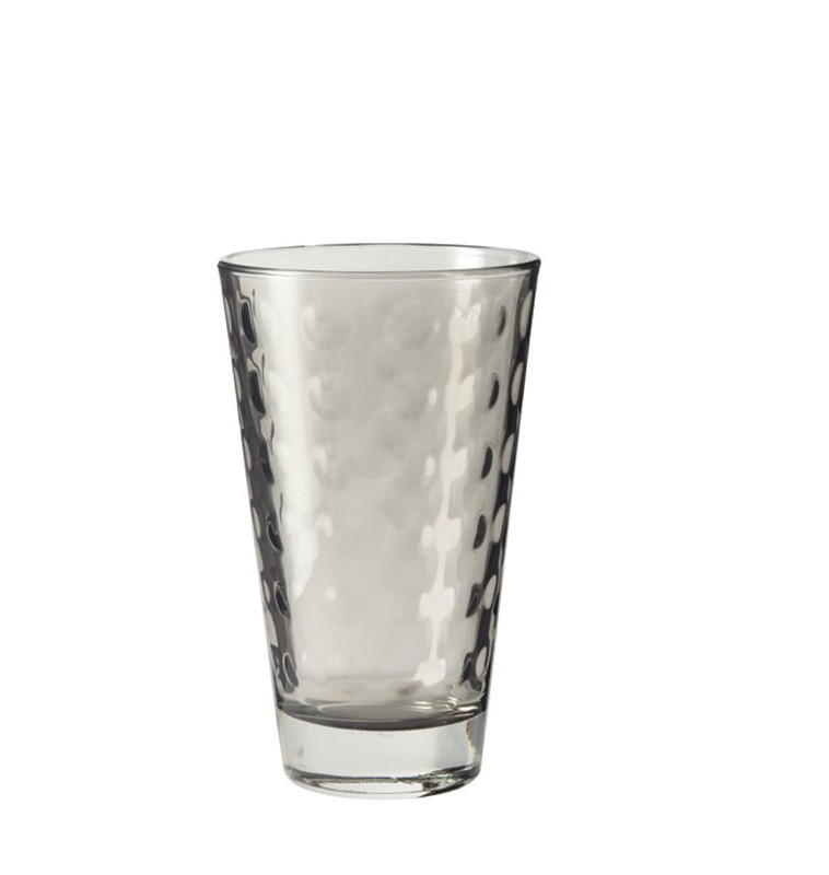 Leonardo Optic szklanka wysoka 300ml szara