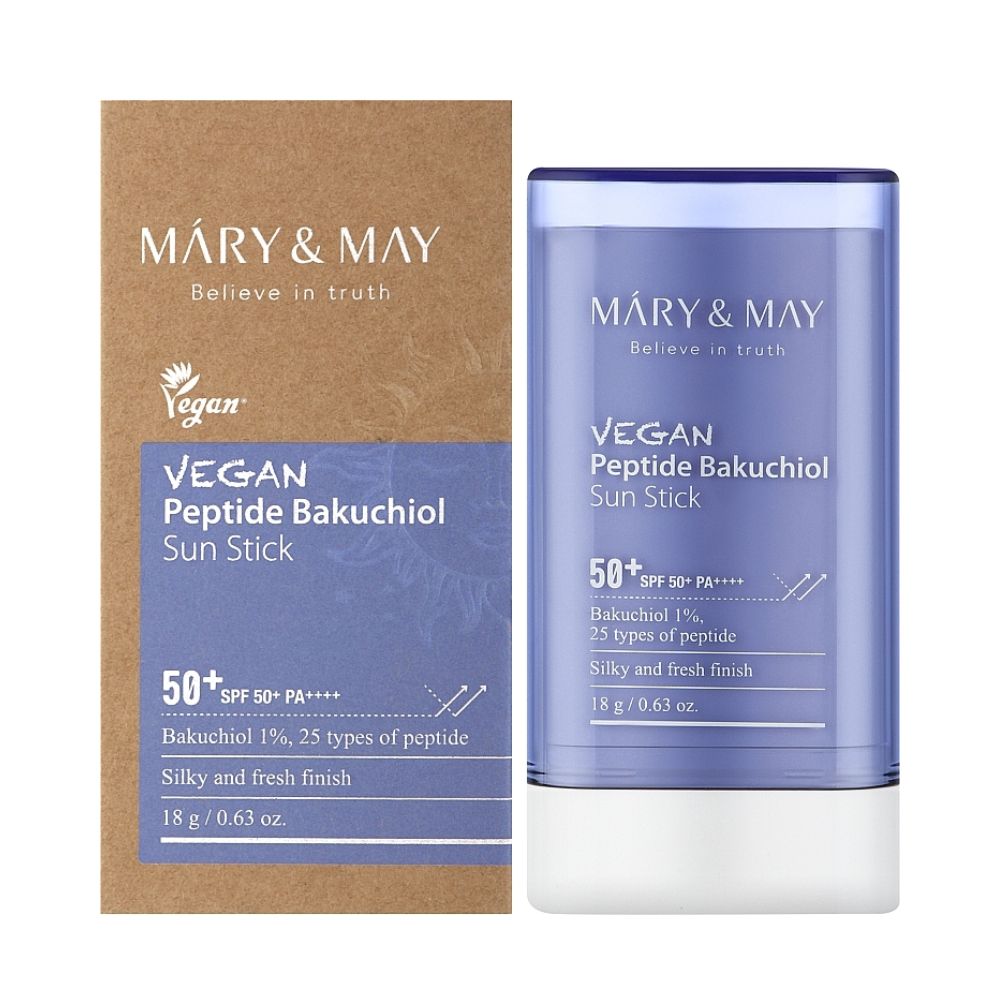 Mary & May wegański krem ochronny w formie sztyftu SPF50+ PA++++, 18 g