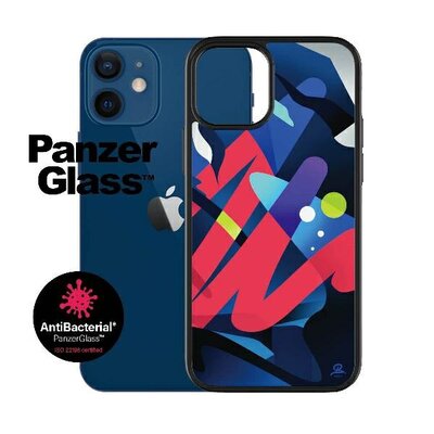 Etui PANZERGLASS ClearCase Antibacterial do Apple iPhone 12 Mini Wielokolorowy