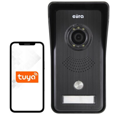 Zestaw wideodomofonowy EURA VDP-42A3 Gamma + Biały Bezprzewodowy Wi-Fi