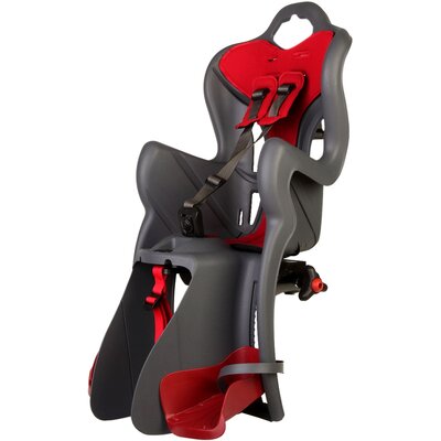 Fotelik rowerowy BELLELLI B-One Clamp Tylny Bagażnik 22kg Czarny