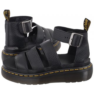 Sandały Dr. Martens Clarissa II Quad Milled Nappa Black 24476001