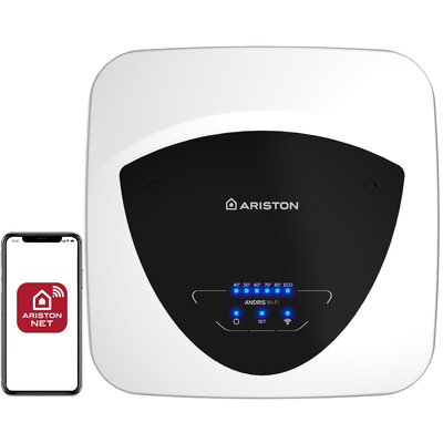 Bojler elektryczny ARISTON Andris Elite Wi-Fi 3105082 15 l Nadumywalkowy
