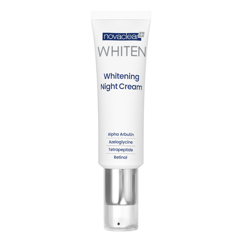 Novaclear Whiten krem do twarzy redukujący przebarwienia na noc, 50 ml