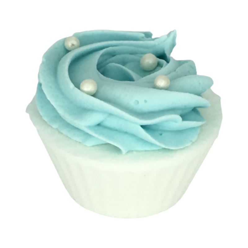 Green Garden naturalna odprężąjąca kula do kąpieli w kształcie muffinki, 100 g