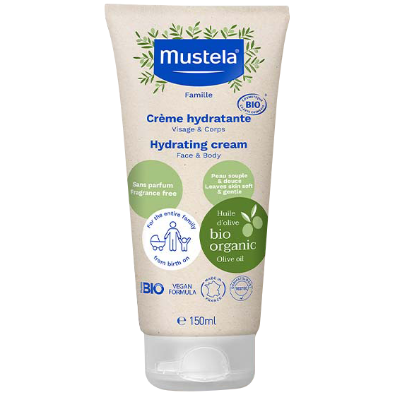 Mustela Bio krem nawilżający, 150 ml