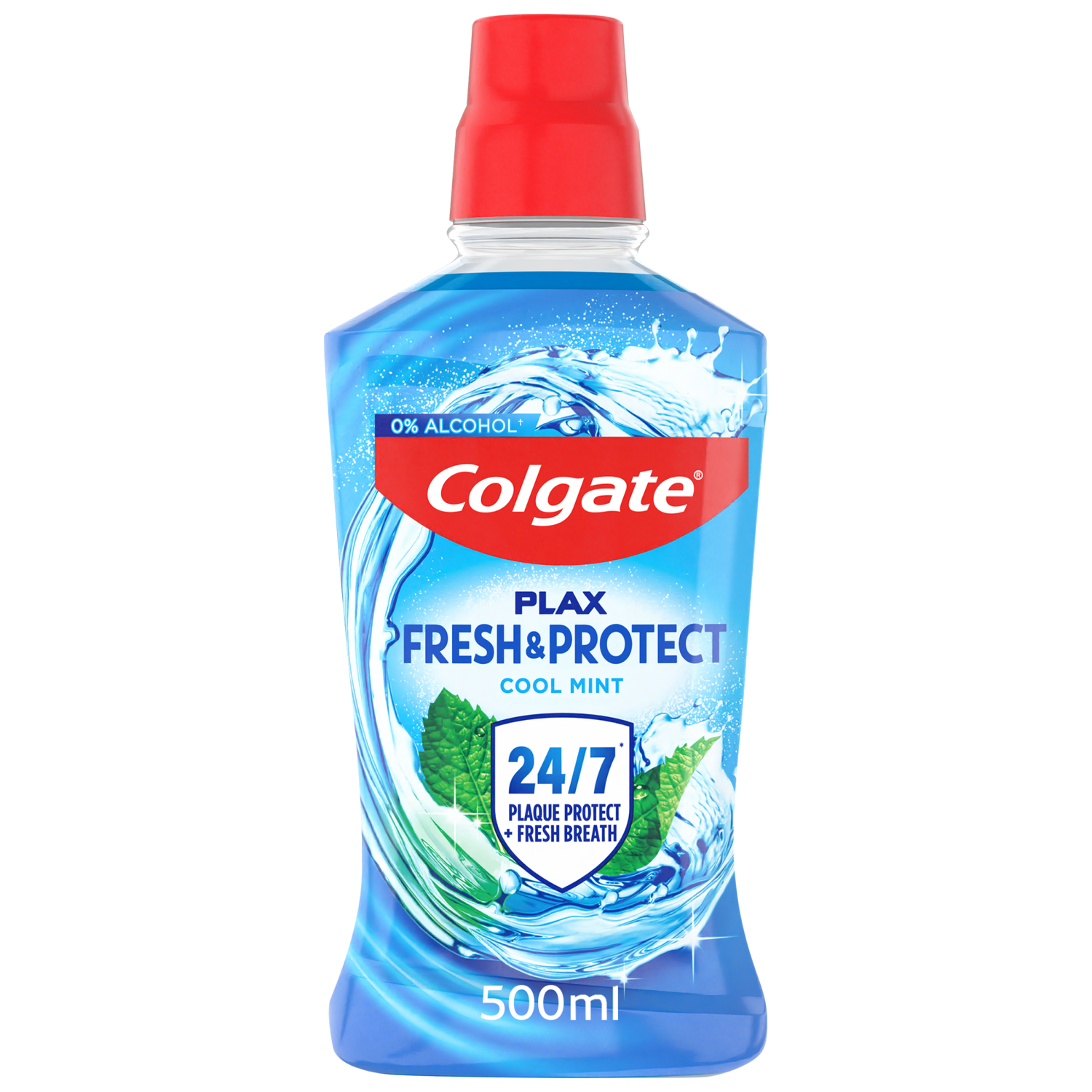 Colgate Plax Cool Mint płyn do płukania jamy ustnej o miętowym smaku, 500 ml