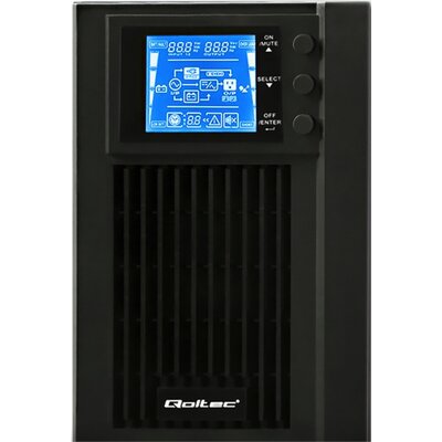 Zasilacz UPS QOLTEC On-line Pure Sine Wave 1000VA 800W