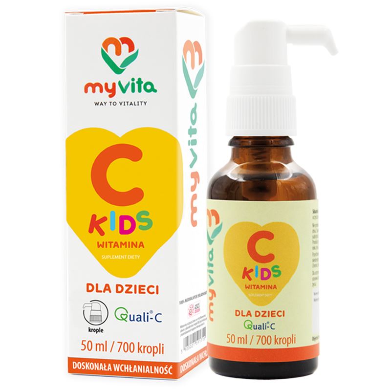 Witamina C KIDS - krople 50ml (Myvita)