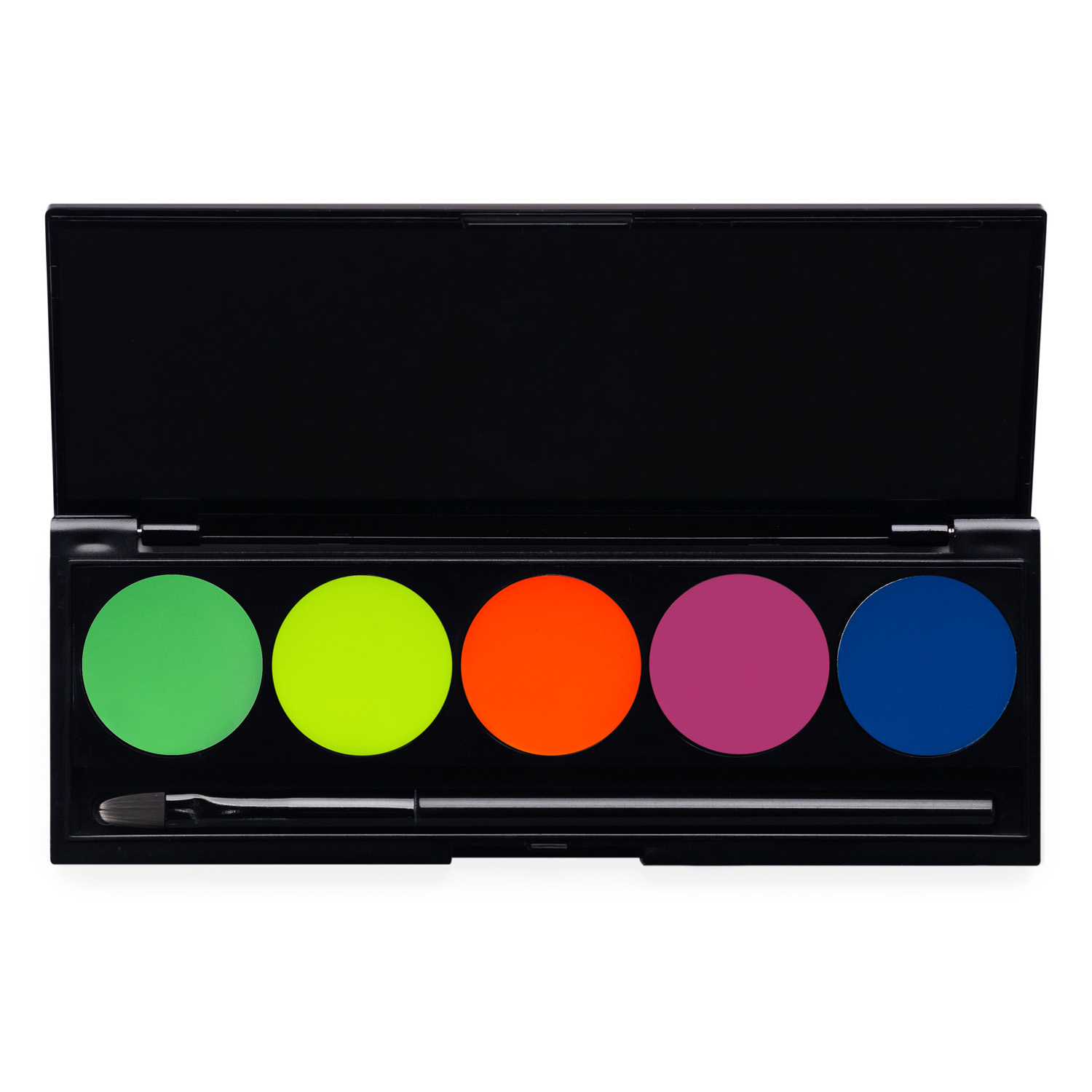 Mani King Neons  paleta z lakierami hybrydowymi, 25 g