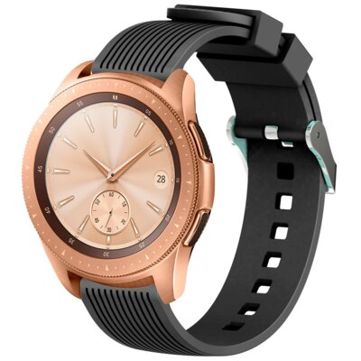 Pasek DEVIA Deluxe Sport do Samsung Galaxy Watch do koperty 46 mm Czarny