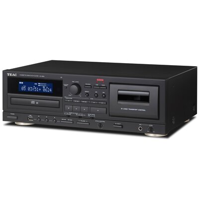 Odtwarzacz CD / Kaset Magnetofonowych TEAC AD-850SE Czarny, Efekt Echa, Magnetofon-System odczytu: 4-ścieżkowy, 2-kanałowy stereo