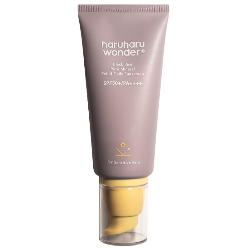 Haruharu Wonder Black Rice mineralny krem przeciwsłoneczny z ekstraktem z czarnego ryżu SPF 50+ PA++++, 50 ml