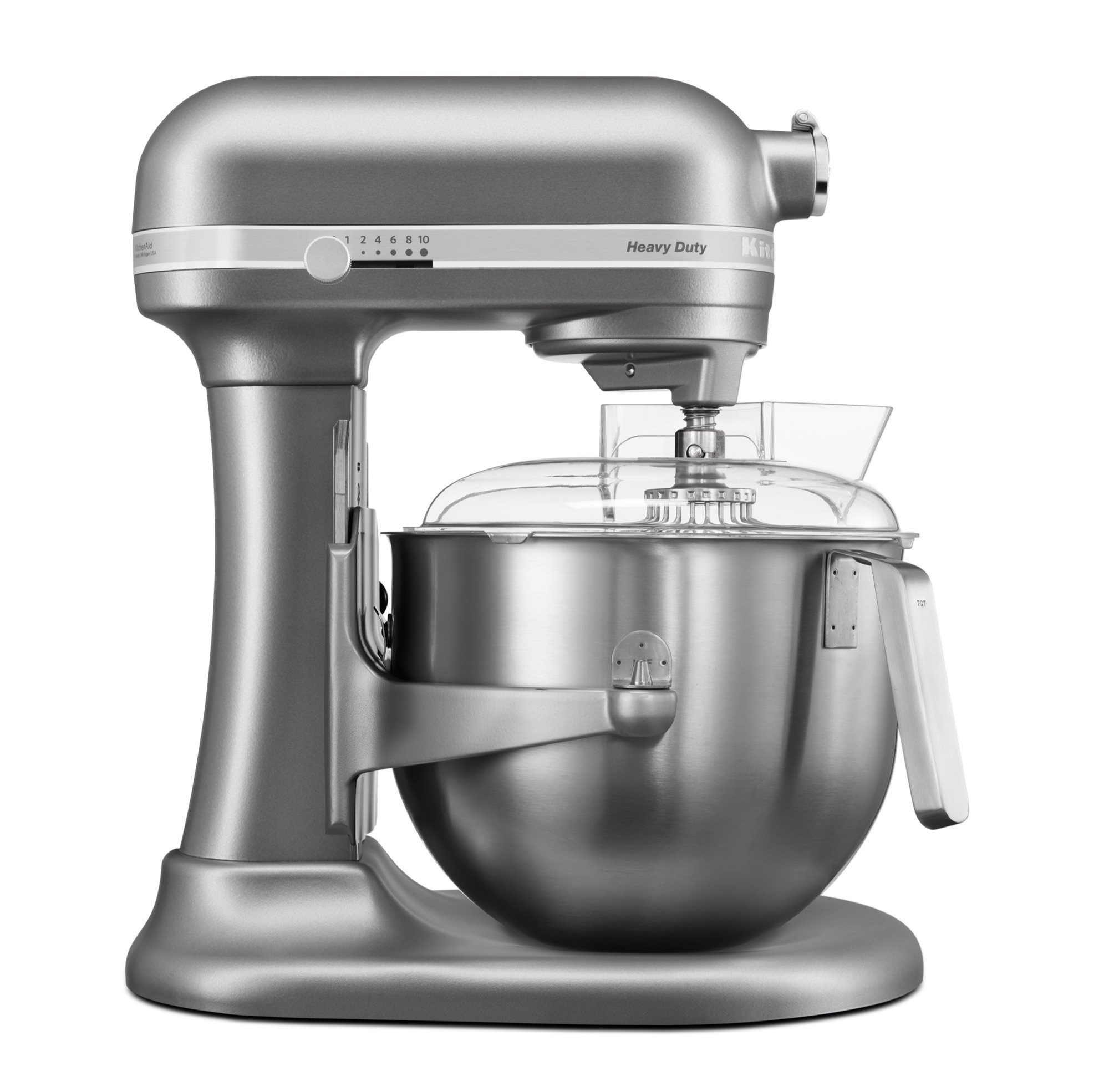KitchenAid - Mikser planetarny 6,9 L Heavy Duty 7 Srebrzysty