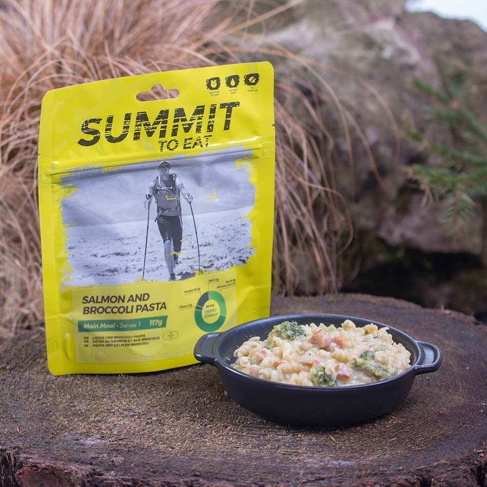 Liofilizat Summit to Eat ŁOSOŚ z makaronem i brokułami 193g (na porcję 643g, 1004 kcal) - ONE SIZE