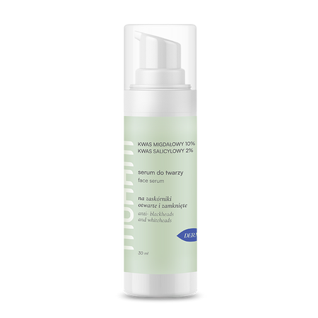 Mohani wygładzające serum do twarzy z 10% kwasem migdałowym, 30 ml