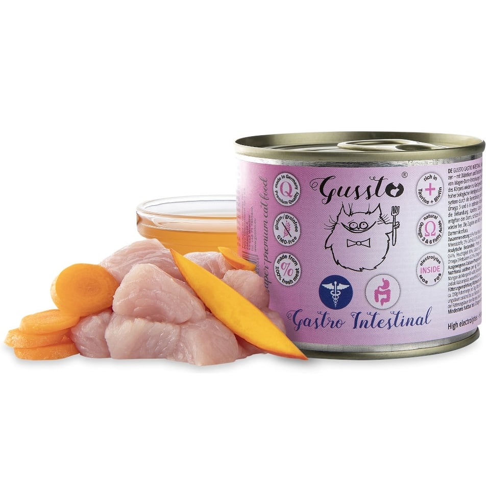 GUSSTO Vet Gastro Intestinal 200 g indyk na problemy gastryczne