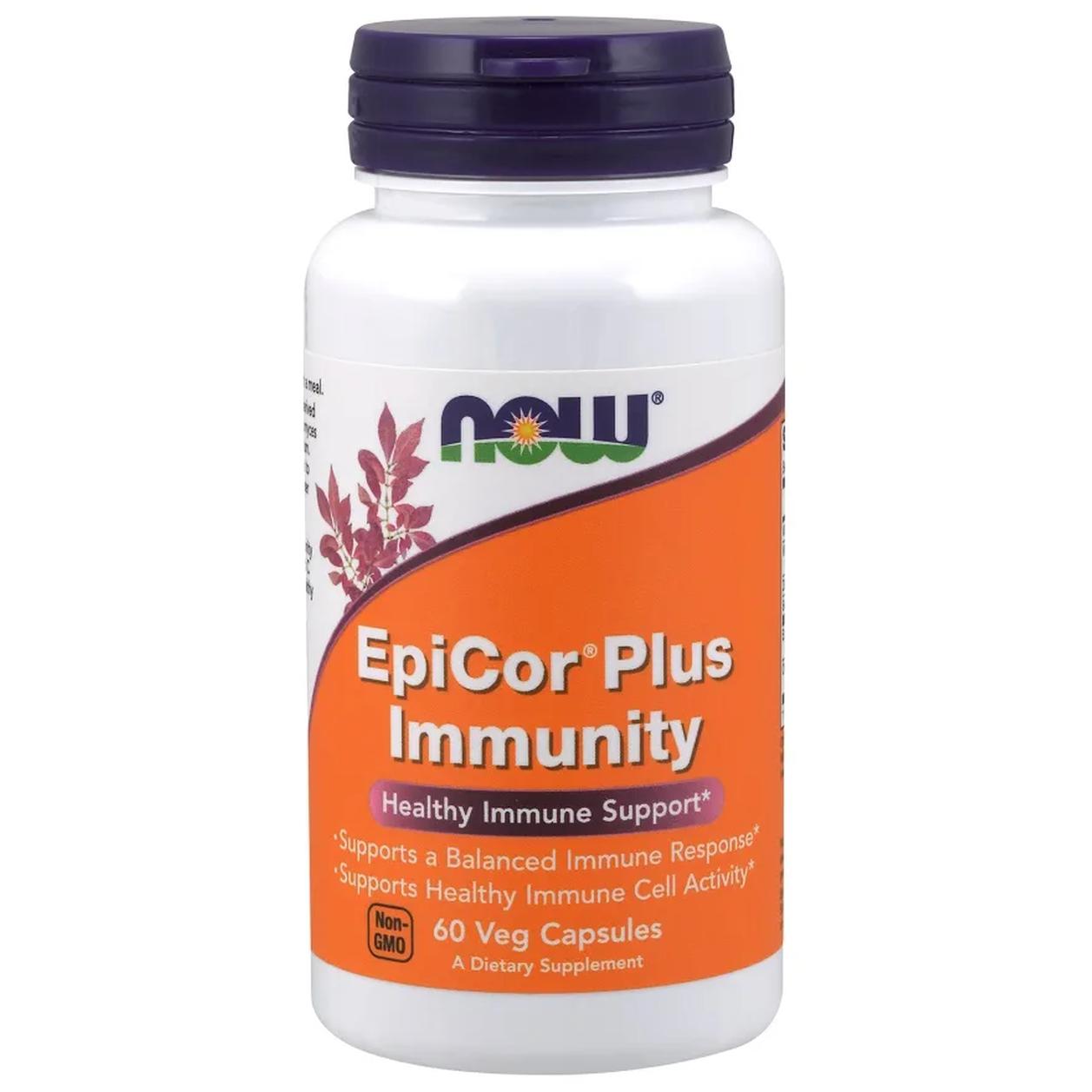 Now Foods EpiCor Plus Immunity suplement diety, 60 kaps./1 opak.