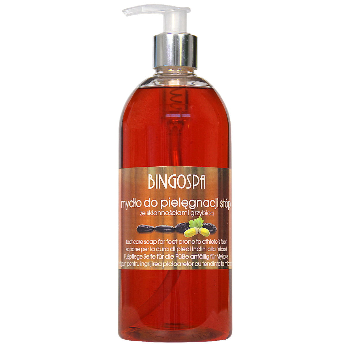 Bingospa mydło do pielęgnacji stóp ze skłonnościami do grzybicy, 500 ml