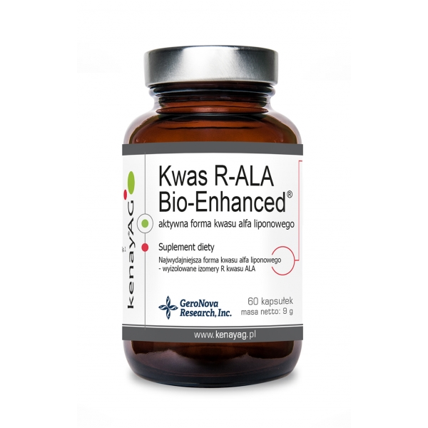 Kwas R-ALA Bio-Enhanced aktywna forma kwasu liponowego (Kenay)