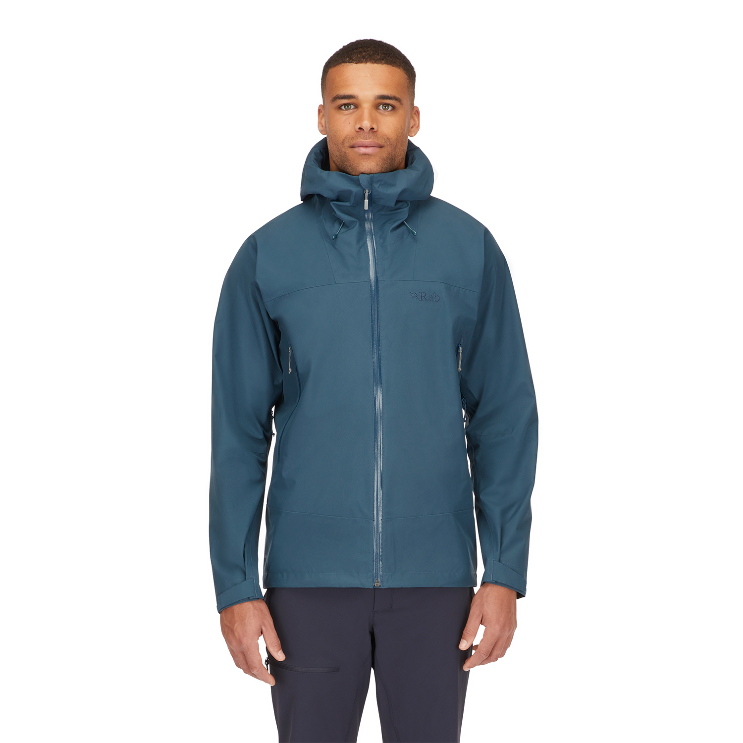 Męska kurtka przeciwdeszczowa Rab Namche GTX Jacket orion blue - XXL
