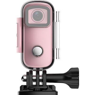 Kamera sportowa SJCAM C100+ Różowa 1440p Filmy 2K WiFi, Obudowa wodoodporna
