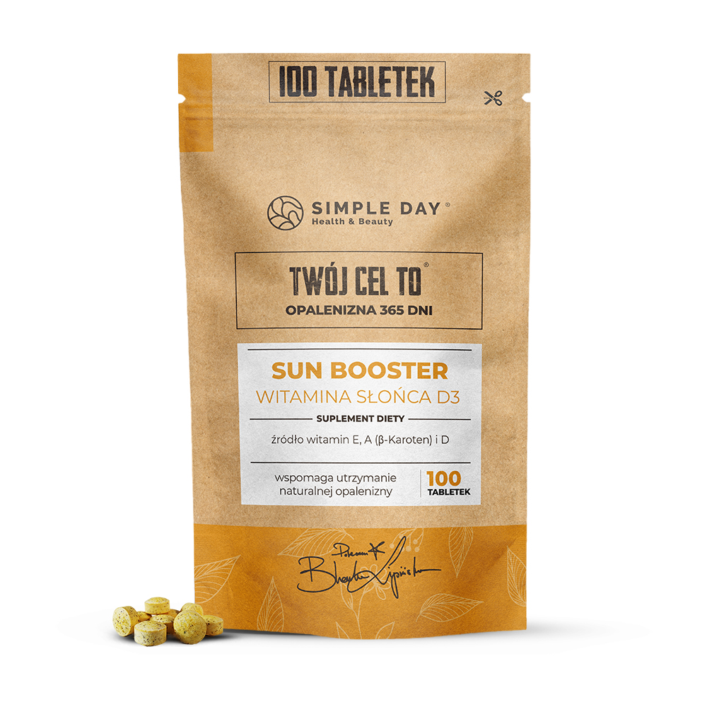 Twój Cel To Opalenizna 365 Dni suplement diety sun booster, 100 tab./1 opak.