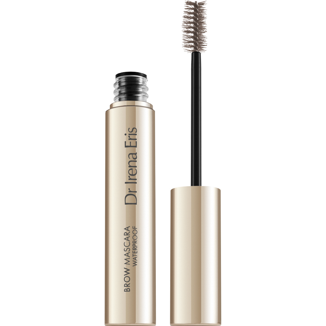 Dr Irena Eris Design & Define Brow Mascara wodoodporny żel koloryzujący do stylizacji brwi Brown, 5 ml