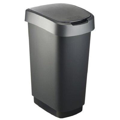 Kosz na śmieci ROTHO Twist 25L Szary