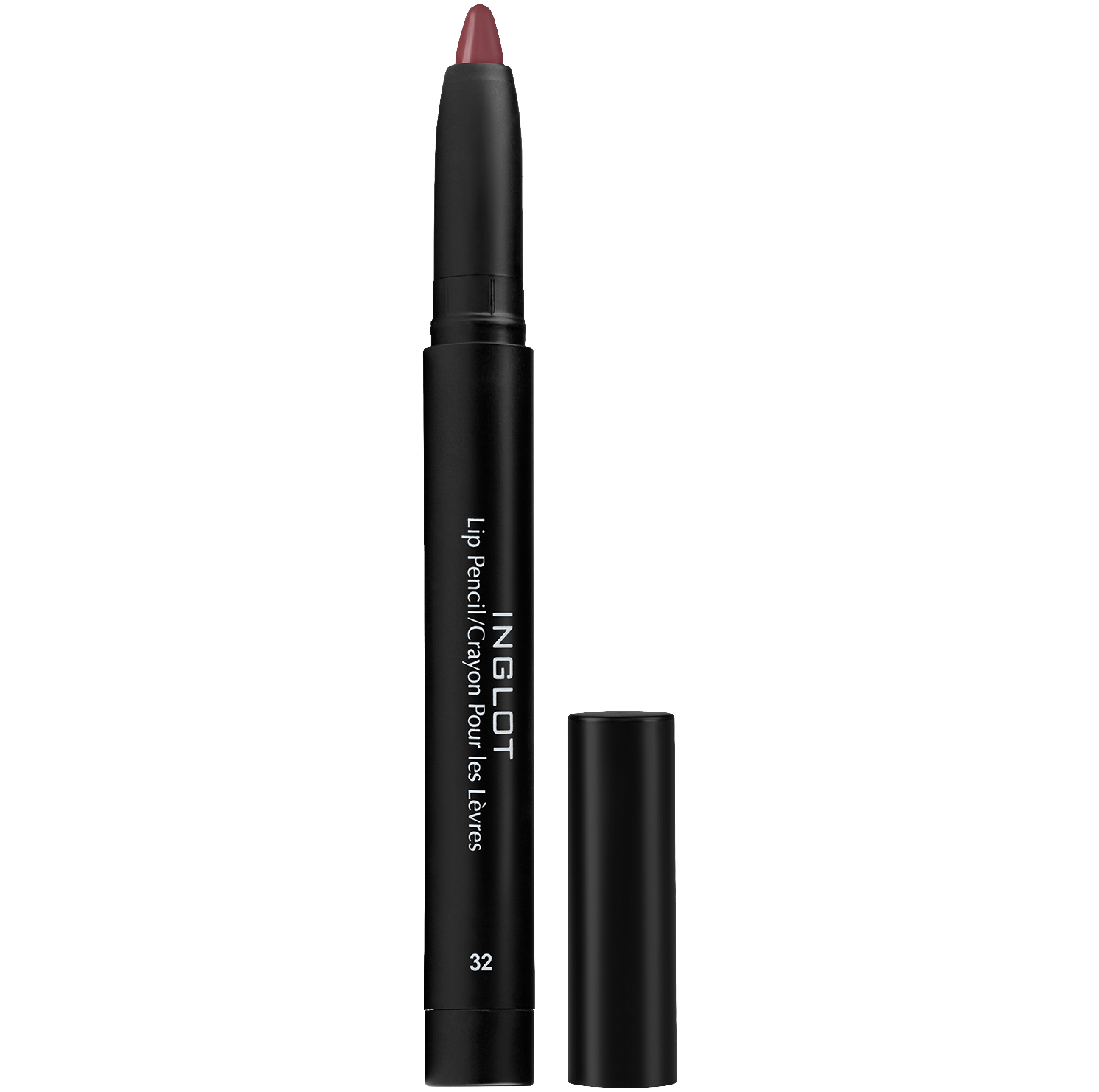 Inglot AMC Matte szeroka kredka do ust z temperówką 32, 1,8 g