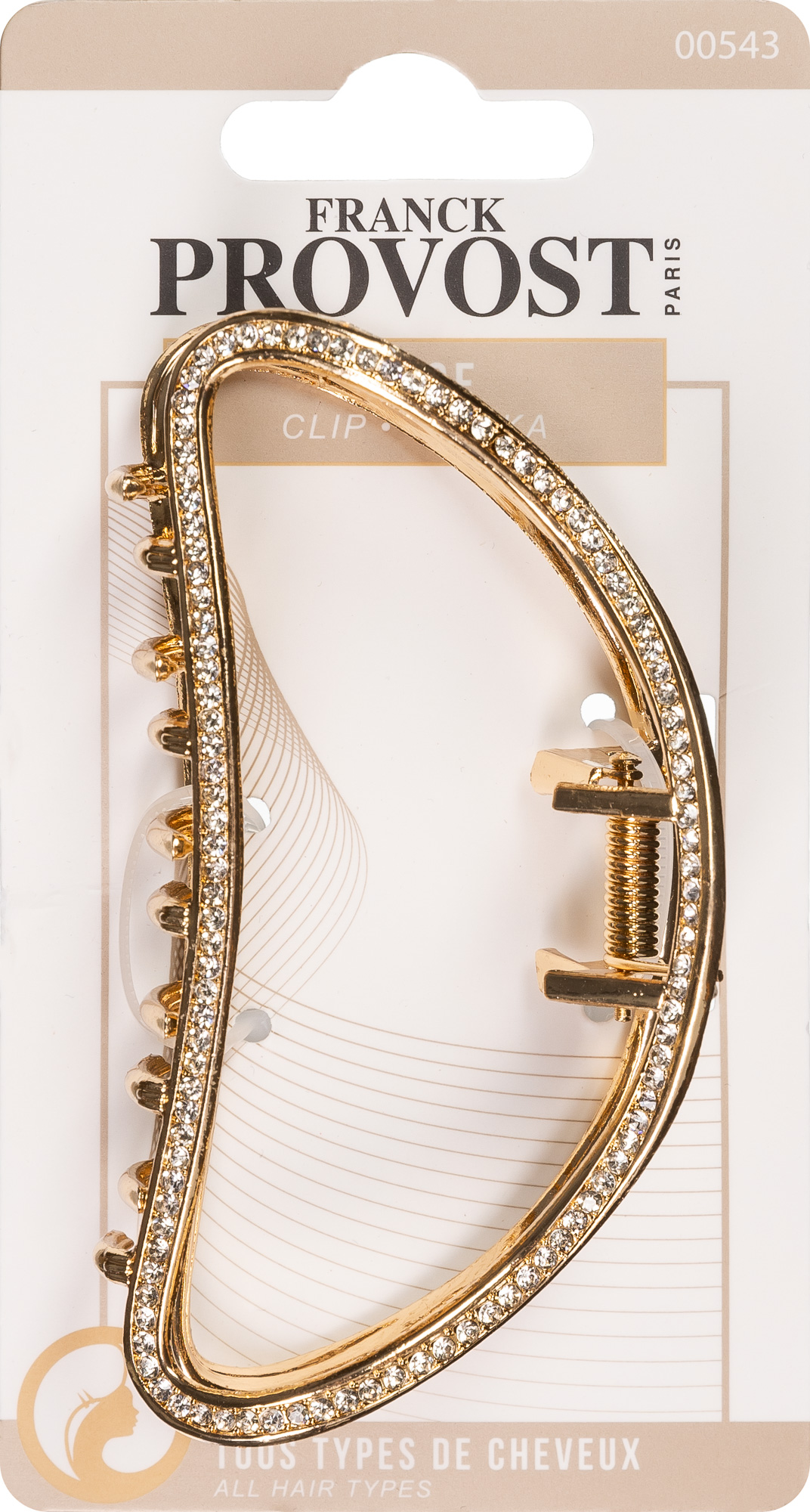 Franck Provost klamra do włosów, 1 szt.