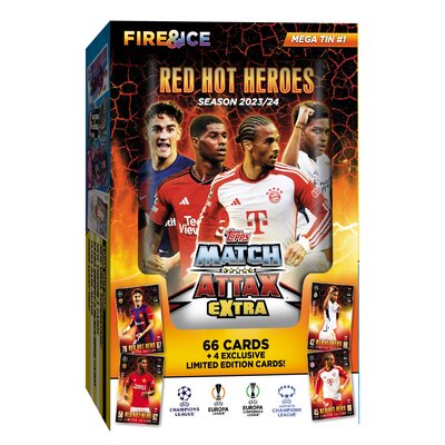 Karty TOPPS Match Attax Extra Mega puszka (1 zestaw)