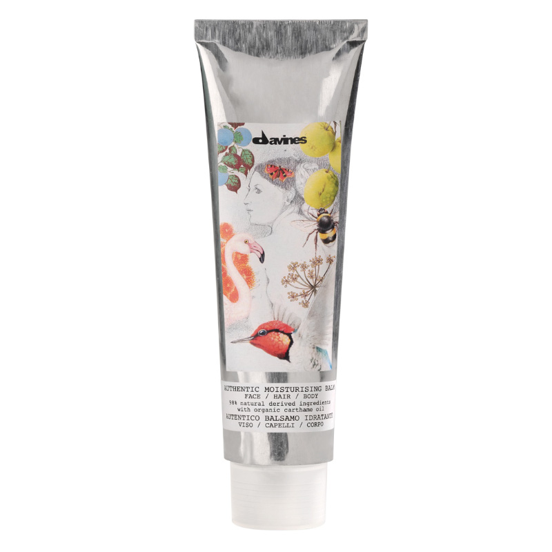Davines Authentic Moisturizing Balm  nawilżająco-oczyszczający balsam do twarzy, włosów i ciała, 150 ml