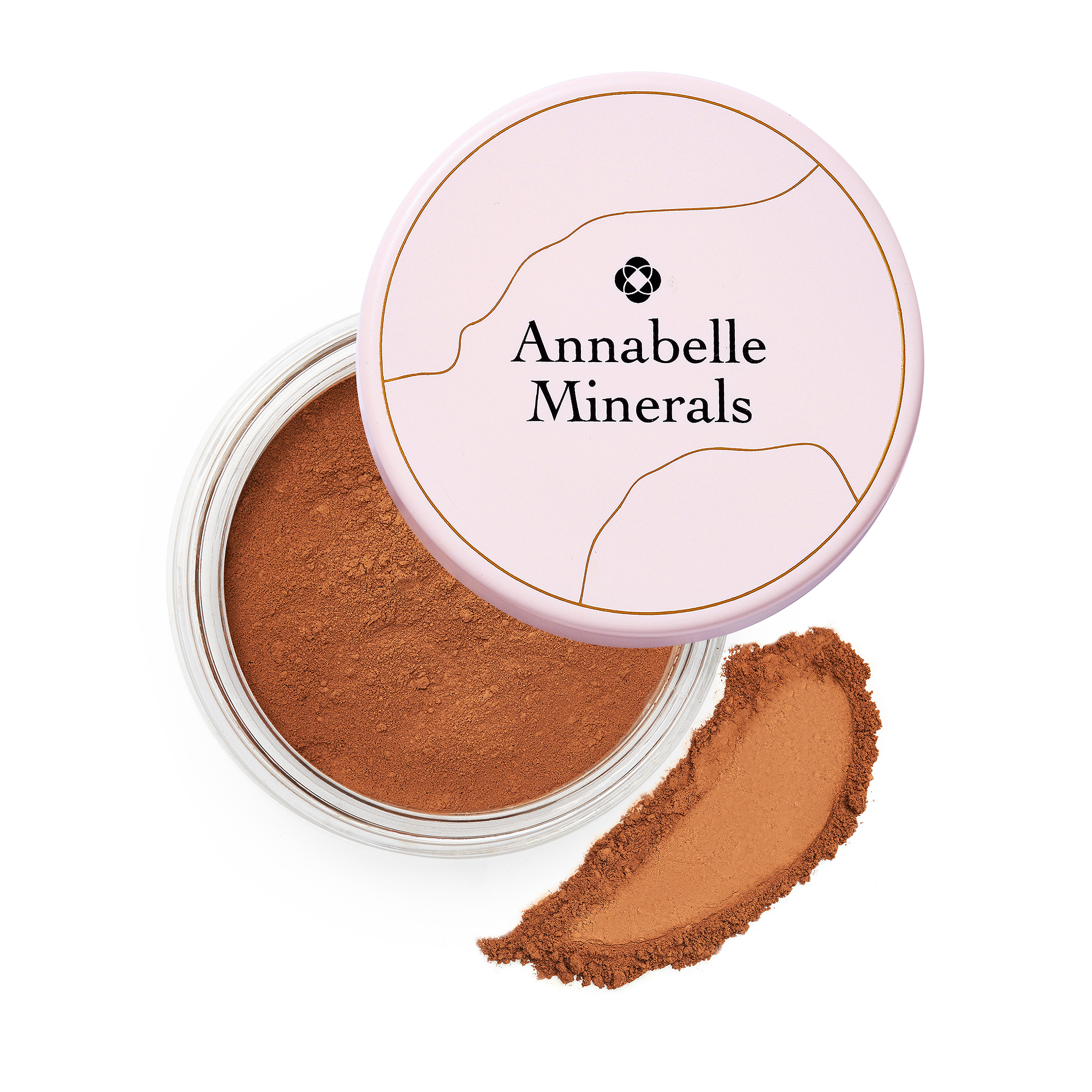 Annabelle Minerals kryjący podkład mineralny do twarzy pure medium, 4 g