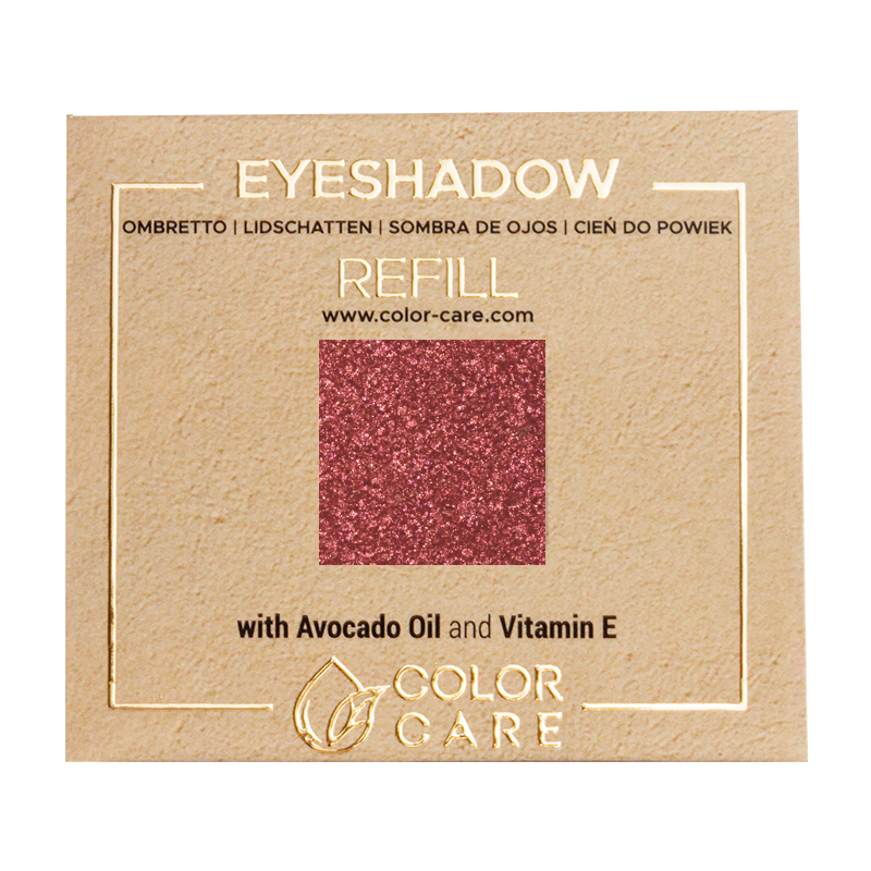 Color Care Pearl - Copper Red perłowy cień do powiek wegański - 002 My Love, 2 g