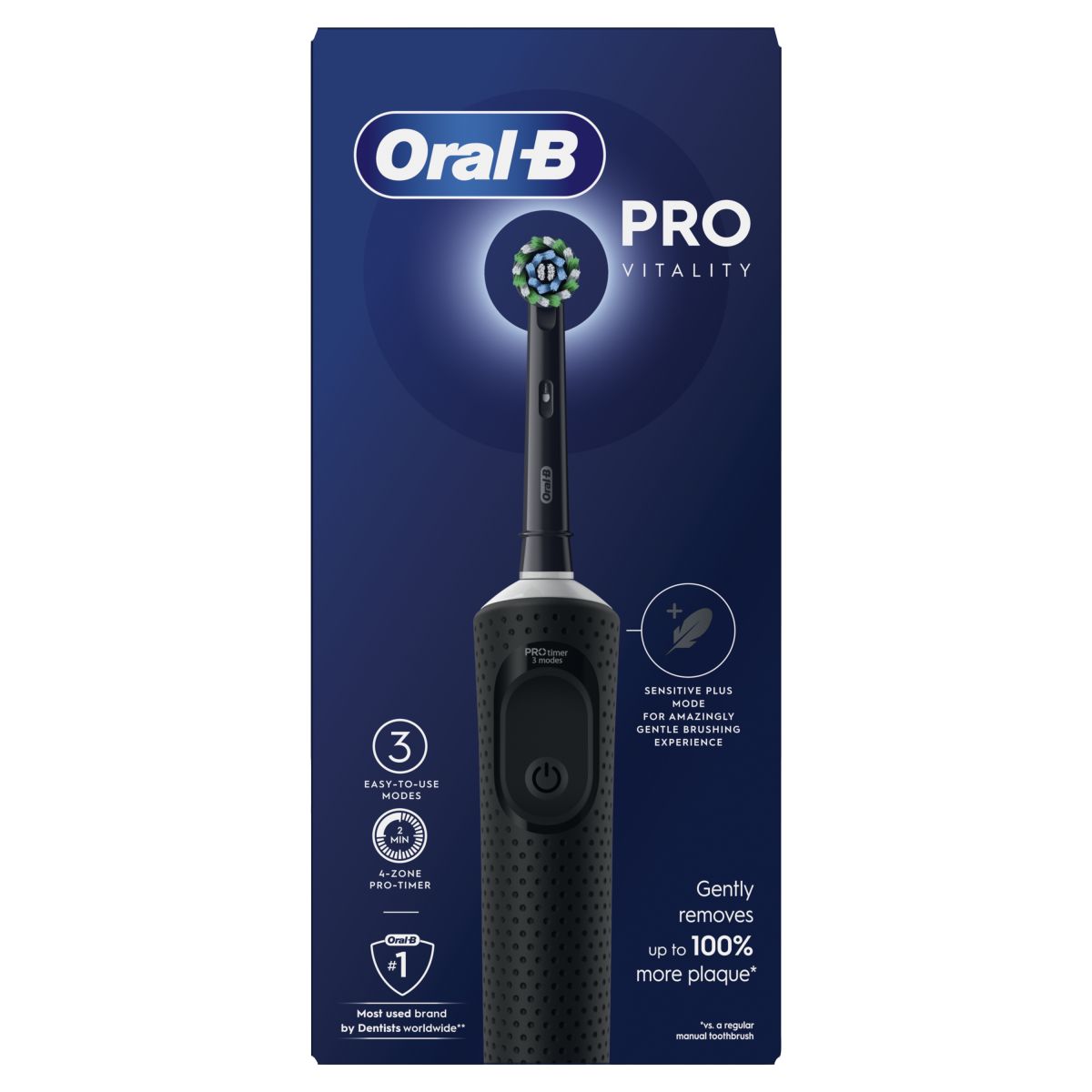 Oral-B Vital Pro Black elektryczna szczoteczka do mycia zębów, 1 opak.