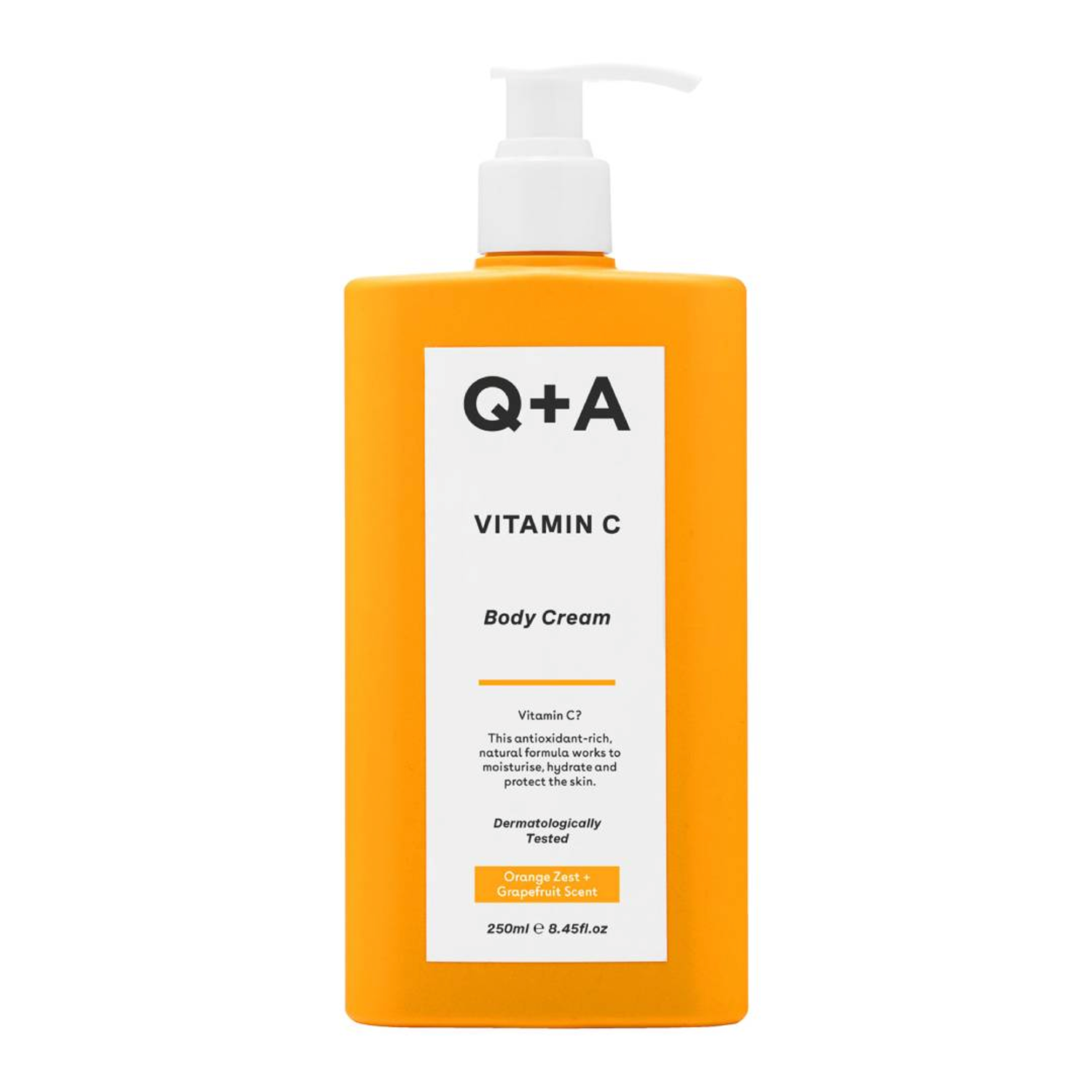 Q+A Vitamin C antyoksydacyjny balsam do ciała z witaminą C, 250 ml