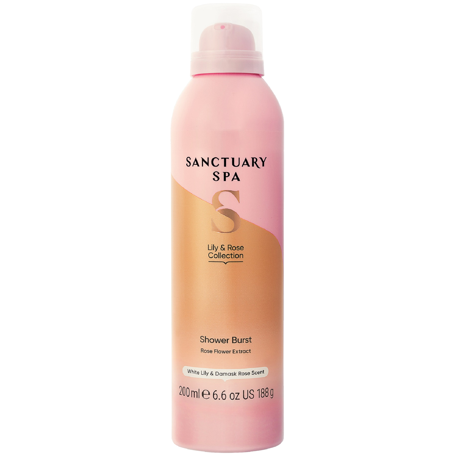 Sanctuary Spa Lily&Rose Collection pianka do mycia ciała, 200 ml