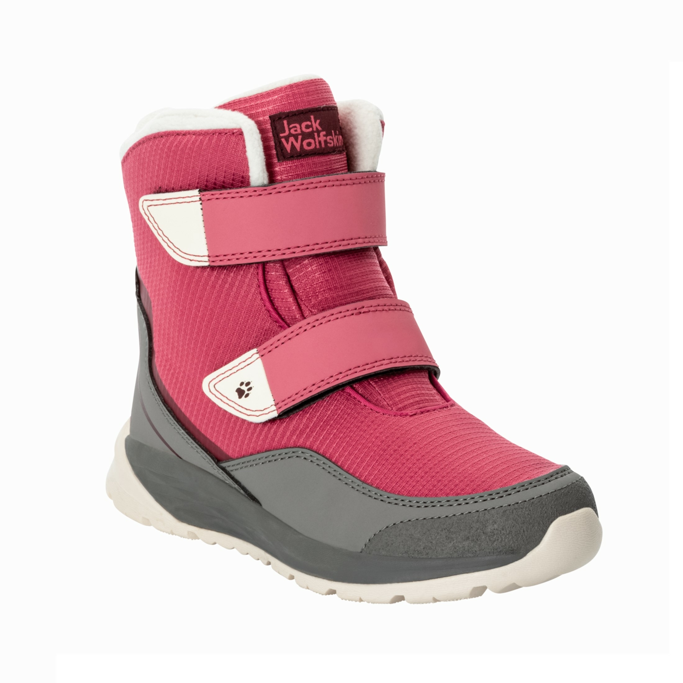 Buty zimowe dla dzieci Jack Wolfskin POLAR BEAR TEXAPORE HIGH VC K soft pink - 38