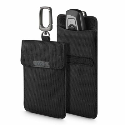 Etui z ochroną RFID na kluczyki SPIGEN Keyless RFID Signal Blocker Case Czarny