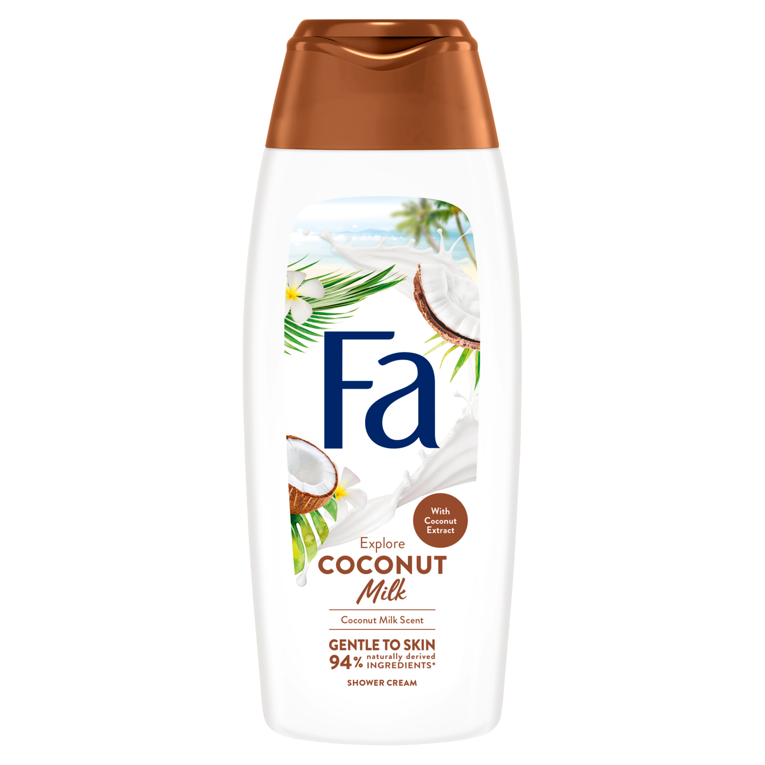 Fa Coconut Milk kremowy żel pod prysznic o zapachu mleczka kokosowego, 400 ml