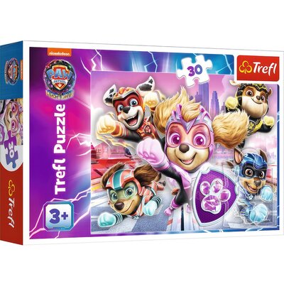 Puzzle TREFL Psi Patrol Bohaterowie Miasta The Mighty Movie 2023 18298 (30 elementów)