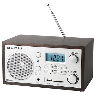 Radio BLOW RA2 Analogowe Brązowy
